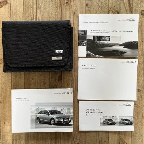 Audi avant manuale - 07-11, a4